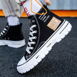 Men’s High-Top Canvas Sneakers