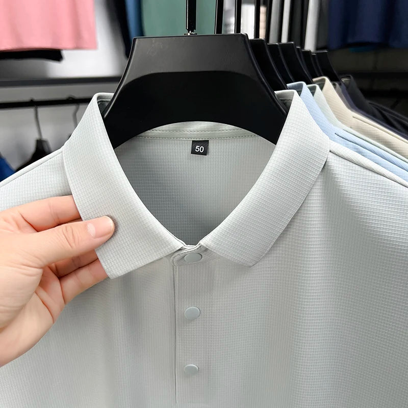 Men Premium Jacquard Polo T-Shirt