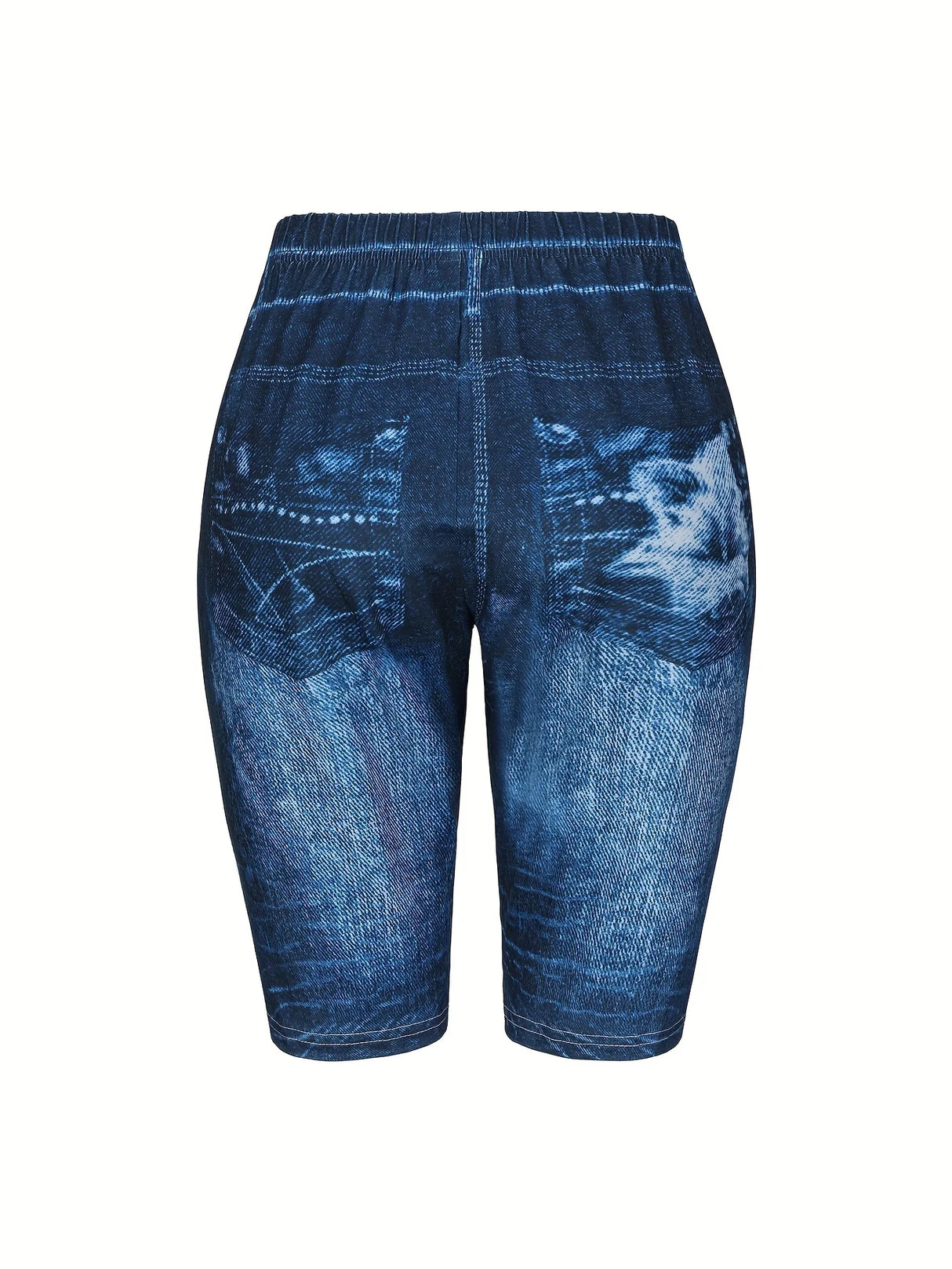 Women's 3-Piece Denim Style Shorts