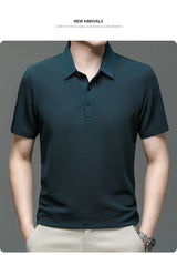 Men Ice Silk Polo Shirt