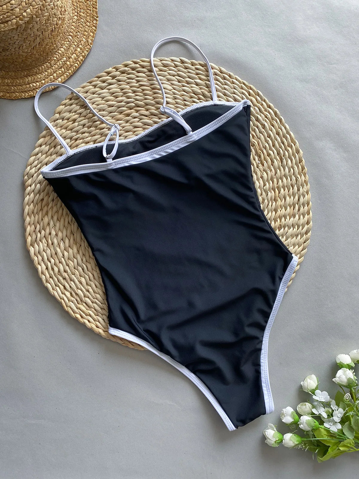 Vintage Bandeau Swimsuit