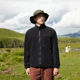 Unisex Plus Size Softshell Fleece Jacket