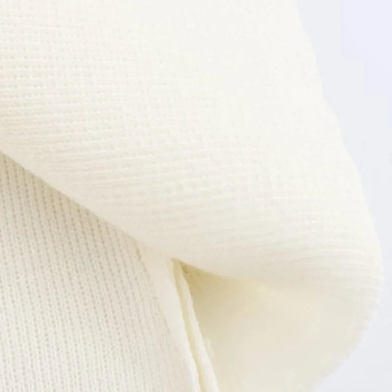 Elegant Knitted Short Sleeve Jacket