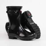 Women Mid Calf Boots Embroidered Leather