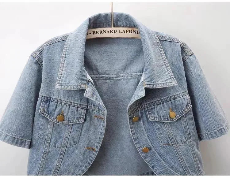 Summer New Joker Denim Jacket for Women