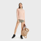 Women's Long Sleeve Yoga Shirt – Quick-Dry Loose Running Training Top