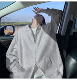 Men's Plus Size Zip Hoodie – Heavy Cotton Blend