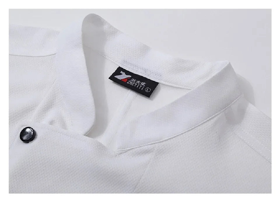 Plus Size Chef's Suit – Unisex Summer Kitchen Wear