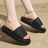 Summer Fashion Flat Slippers – Plus Size 2025