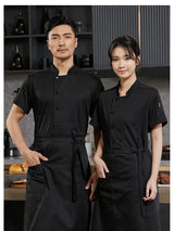 Plus Size Chef's Suit – Unisex Summer Kitchen Wear