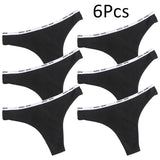 Women Plus Size Cotton Thongs