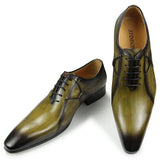 Men Leather Oxfords – 2025