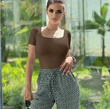 Red Corset Bodysuit Women – Elegant Long Sleeve