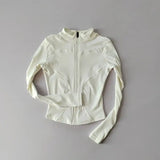 Women Quick Dry Zipper Sports Jacket