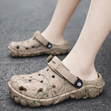 Men Summer Lightweight Garden Slippers