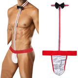 Men’s Bowknot Mankini Thong