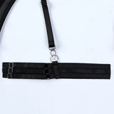 Women Mesh Splicing Suspender Jumpsuit