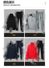 Men's Plus Size Tracksuit – 2 Piece Gym Set