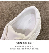 Women’s Pumps Round Head Lace-Up Leisure Heels