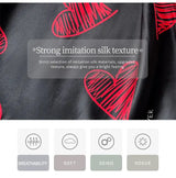 Women Satin Mini Slip Nightdress V-Neck Sleepwear