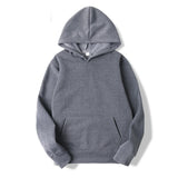Men's Oversize Hoodie – Solid Black Pullover