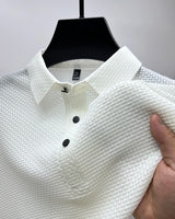Men Ice Silk Polo Shirt