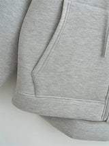 Women's Oversized Zipper Hoodie Jacket