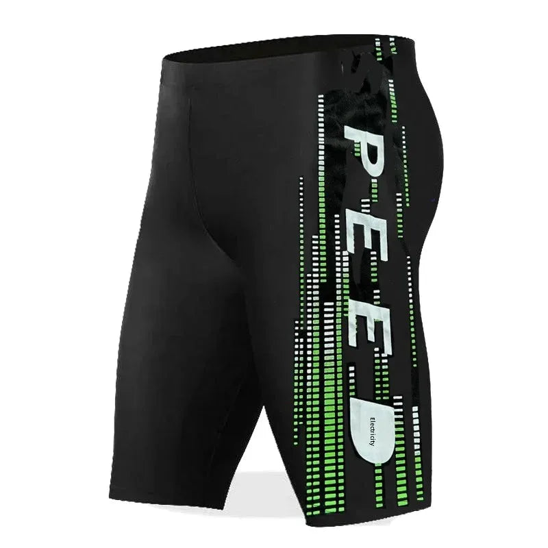 Men’s Plus Size Five-Point Swim Shorts