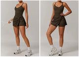 Women Tennis Dress with Shorts