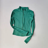 Women Quick Dry Zipper Sports Jacket
