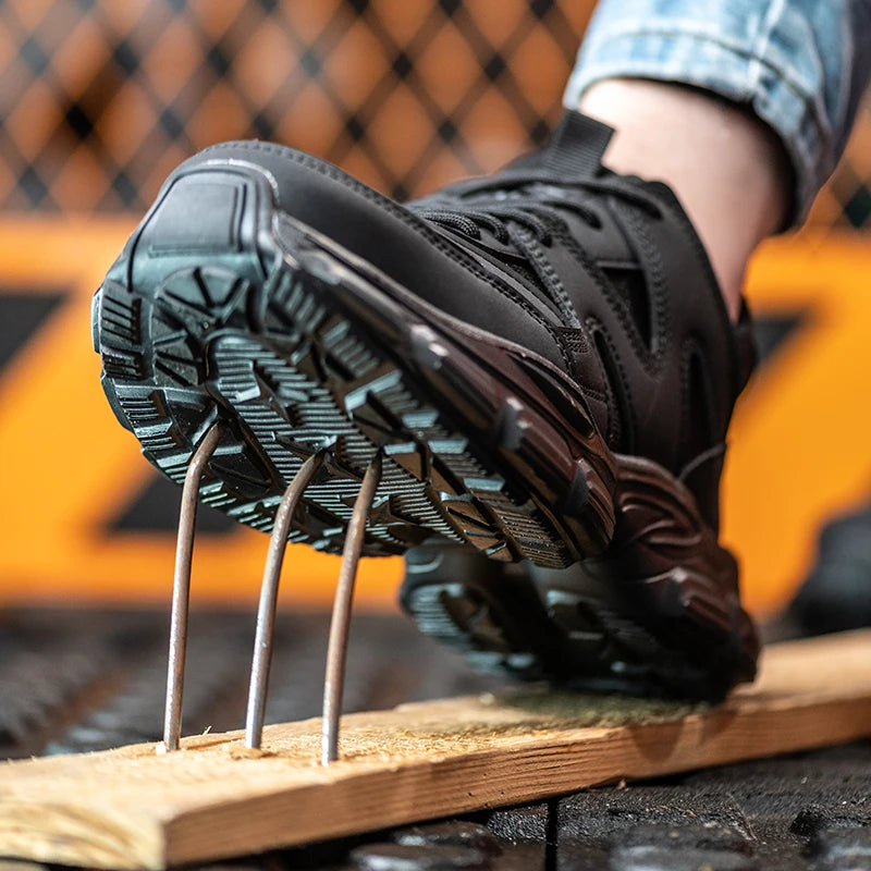 Women Safety Shoes Waterproof Steel Toe Sneakers