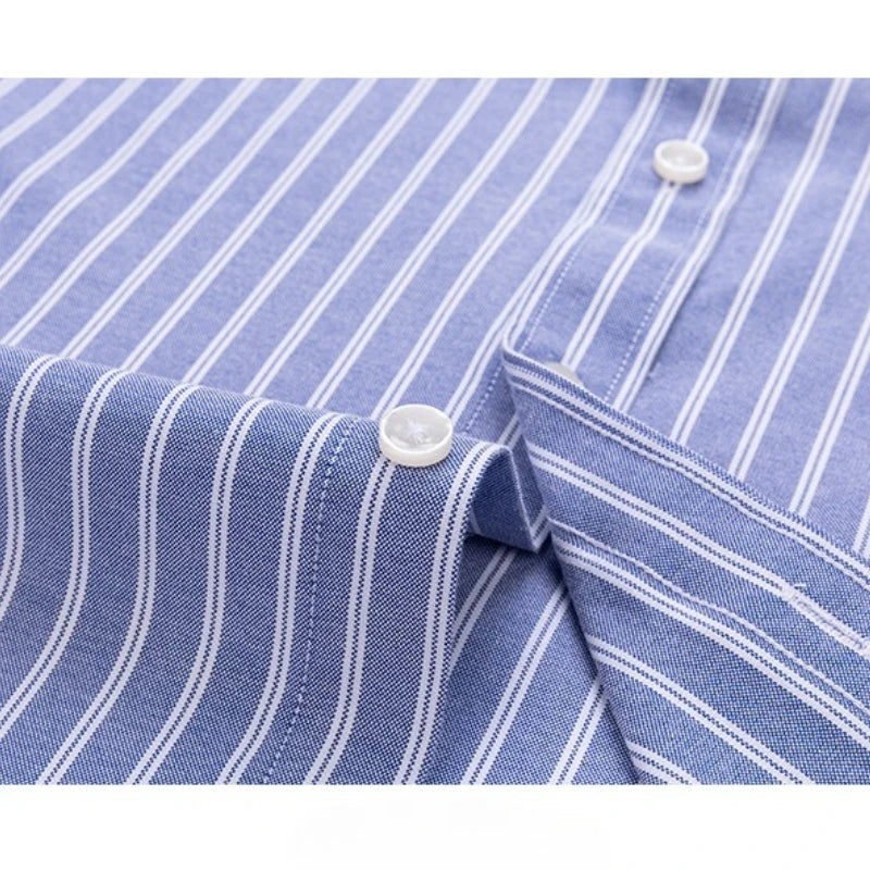 Men Striped Cotton Shirt