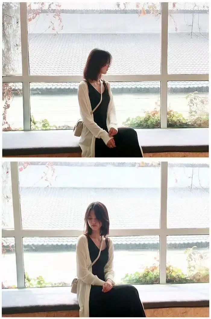 Women Plus Size Summer Knit Cardigan