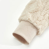 Men Velvet Hooded Pullover Sweater