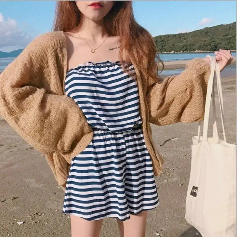 Women Oversized Long Knit Cardigan