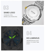 Men’s Alloy Steel Business Quartz Watch