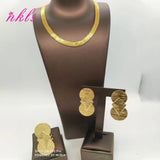 Ethiopian Gold Chain Jewelry Set