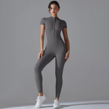 Women's Breathable Sports Yoga Bodysuit – Quick Dry Fitness Jumpsuit