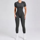 Women Backless Yoga Jumpsuit