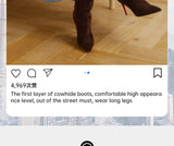 Women Pole Knee High Designer Boots – Sexy Leather High Heel