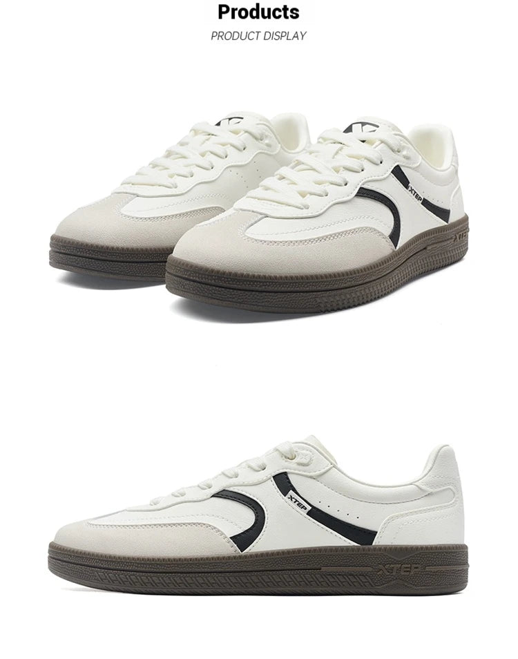 Xtep Men Skate Shoes Spring Retro Sneakers