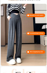 Wide-Leg Low-Waist Maternity Pants