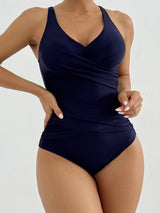 Women Cross Plus Size Swimsuit