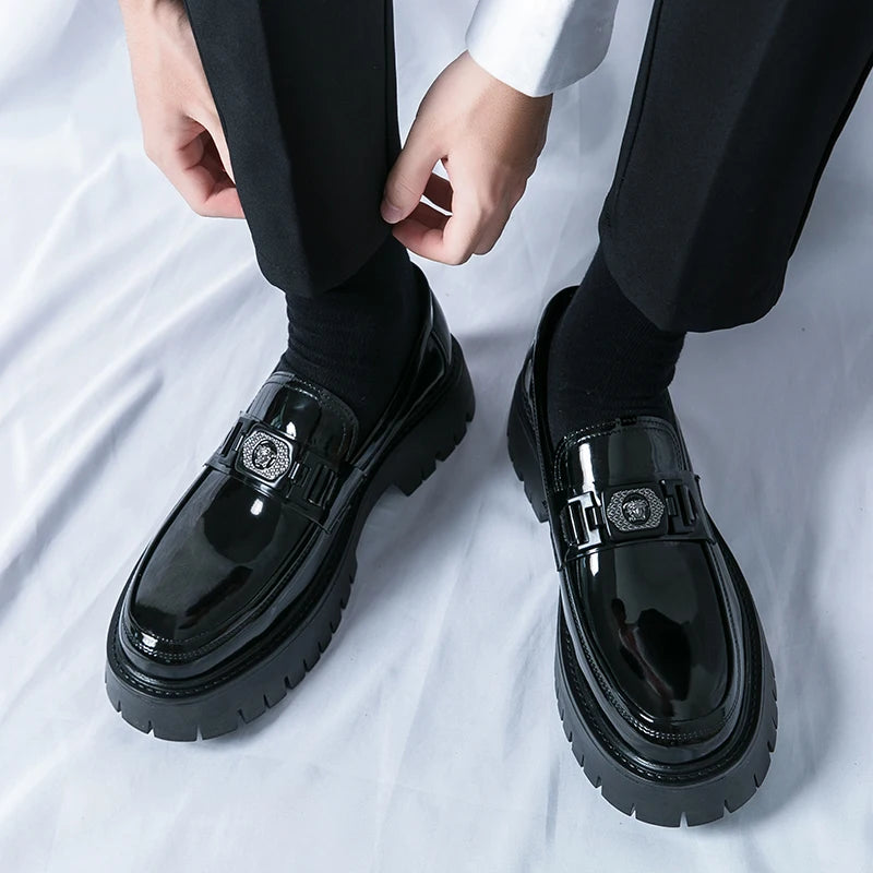 Men Comfortable Work Office Loafers