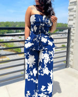 DotBella™ – Polka Dot Off Shoulder Jumpsuit (Playful, Retro & Summer-Ready)