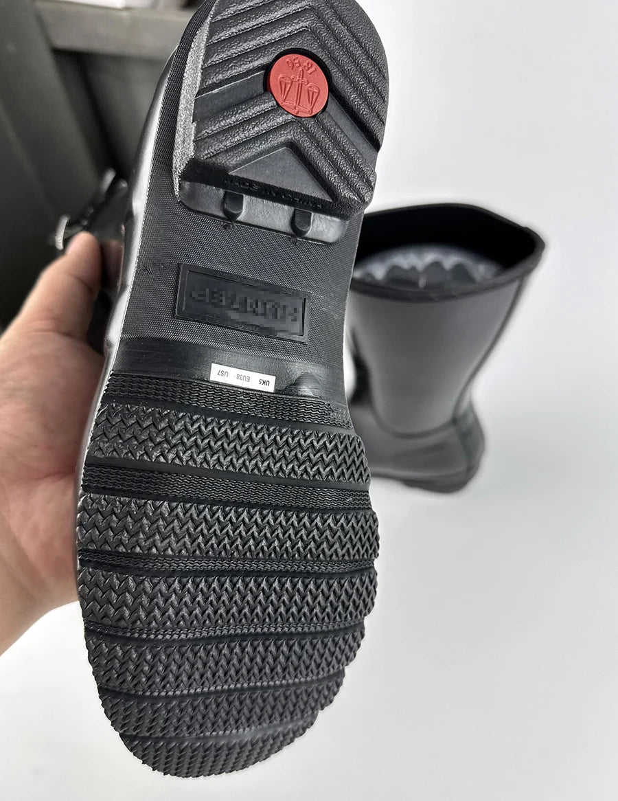 Women Mid Calf Boots Embroidered Leather