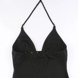 Women Backless Bandage Tank