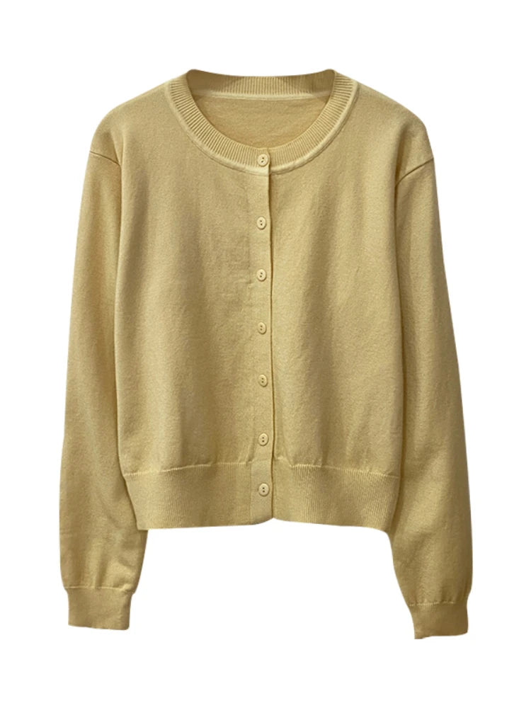 Women's Long Sleeve Knit Cardigan