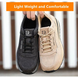 Women Safety Shoes Anti Puncture Work Sneakers