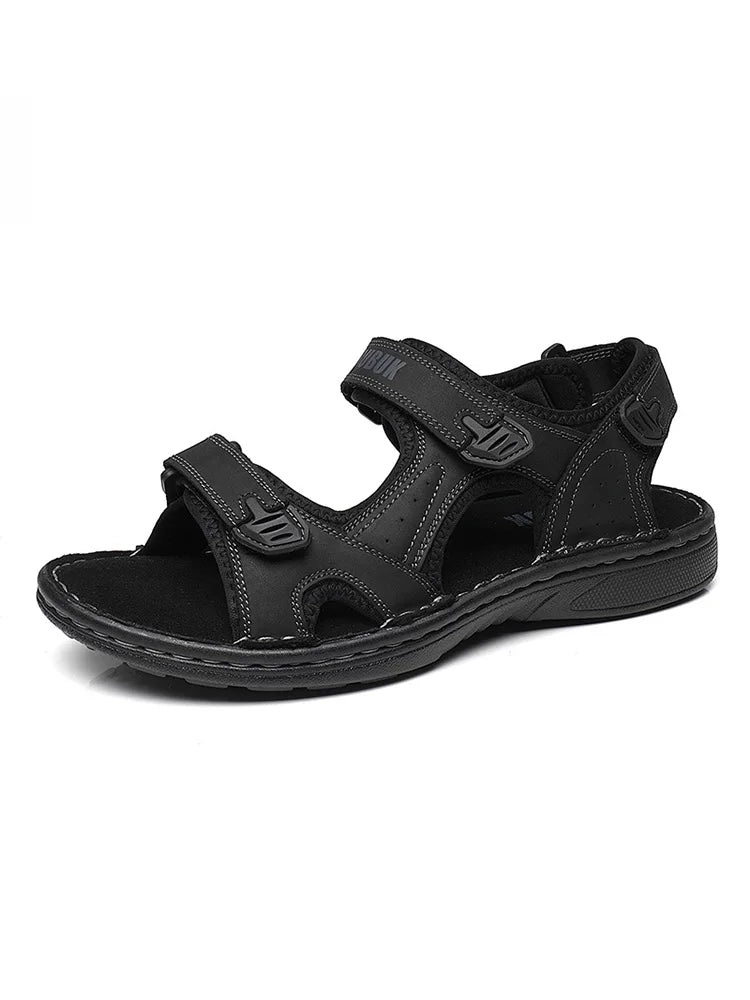 Men Leather Outdoor Sport Sandals